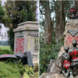 España protesta por los ataques a las estatuas de Cervantes y Junípero Serra en EEUU