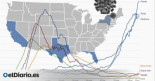 Florida, Texas y California superan ya el pico máximo de casos diarios de COVID-19 registrado en Italia y España
