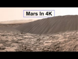 Escenas de Marte a 4K, impresionantes teniendo en cuenta que la velocidad de transmisión es de unos 32 Kbps