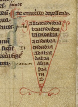 Abracadabra, el poder curativo del triángulo