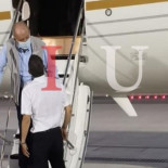 La imagen del rey emérito a su llegada a Abu Dabi