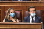 Pablo Casado destituye a Cayetana Álvarez de Toledo como portavoz en el Congreso y nombra a Almeida portavoz nacional