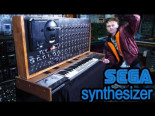 Sintetizador construido a partir de una SEGA Megadrive (Genesis)