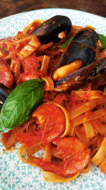 Tallarines Frutti di Mare