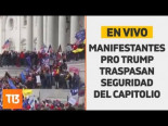 En directo asalto al Capitolio