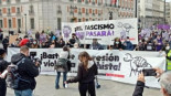 Grupos de ultraderecha irrumpen en el 8M de Sol con agresiones y cánticos franquistas