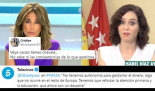 Sinceridad: Ayuso tacha de desastre sanidad y educación, competencias suyas y no del gobierno central