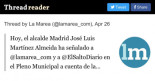José Luis Martínez Almeida y la financiación de los medios La Marea y El Salto