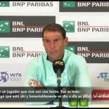 Nadal: "El dolor me quita la felicidad, ya no para jugar, sino para vivir"