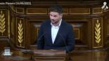 Rufián mira a los de Vox tras las palabras de Gallardo y suelta esta perla: