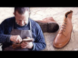 El oficio de zapatero. Confección artesanal de unas botas de cuero (Eugenio Monesma)