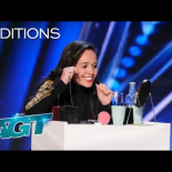 Celia Muñoz deja boquiabiertos  con su ventriloquía