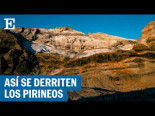 Así se derriten por el calor los glaciares del Pirineo aragonés