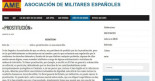 Una asociación de militares retirados difunde un artículo misógino y homófobo contra altos cargos públicos
