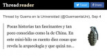 Pocas historias tan fascinantes y tan poco conocidas como la de China. En este mini-hilo os cuento diez cosas que revela la arqueología y que quizá no supierais