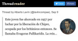 Este joven fue ahorcado en 1957 por luchar por la liberación de Chipre, ocupada por los británicos entonces. Se llamaba Evagoras Pallikaridis. La reina Isabel II le denegó el perdón