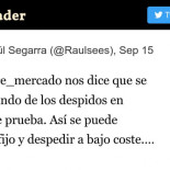 Hoy  @libre_mercado  nos dice que se está abusando de los despidos en periodo de prueba. Así se puede contratar fijo y despedir a bajo coste. Aumentan un 900%! Ay, Yolanda, que desastre de reforma!!!