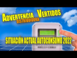 Carta de advertencia de distribuidora eléctrica sobre vertidos / Situación autoconsumo 2022