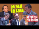 Pedro Sánchez: "Hombre señor Hernando, se me había olvidado que estaba usted aquí". "Venga con datos ciertos y no con bulos".