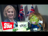 Lizzy la lechuga agradece al público británico todo su apoyo [EN]