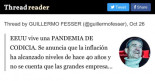 EEUU vive una PANDEMIA DE CODICIA (Hilo de Guillermo Fesser)