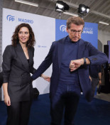 Ayuso trasladó a Feijóo ayer por la mañana su disconformidad con el pacto con el PSOE sobre el CGPJ