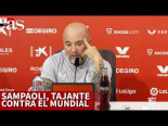 Mundial de Qatar Rajada de Sampaoli (entrenador del Sevilla) contra el Mundial: “Hay guetos para las mujeres”