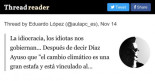 La idiocracia, los idiotas nos gobiernan... después de decir Díaz Ayuso que "el cambio climático es una gran estafa y está vinculado al comunismo", no podía tardar...