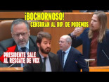 Expulsan del atril a Pablo Fernández por decir que García-Gallardo profesa con el fascismo. Minutos antes el vicepresidente de VOX llamó filoterroristas a los socios del Gobierno sin consecuencias