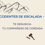 Te denuncia tu compañero de escalada