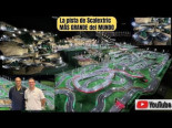 La pista de Scalextric más grande del mundo (sobre maqueta)