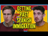 Pasando las preguntas para entrar en España (test de entrada) (Foil Arms and Hog) [ENG/Sub]