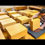 Fabricación tradicional de tableros de Shogi y Go [ENG]