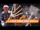 6 años para elaborar una horca artesanal