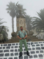 El legionario que salvó la vida a una policía que estaba siendo estrangulada: "Cuando rompí el triángulo de fuerza del agresor, estaba morada"