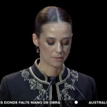 Victoria Federica recibe el premio 'Juventud y tauromaquia': "Es una bonita herencia recibida de mi familia"