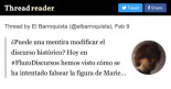 ¿Puede una mentira modificar el discurso histórico?