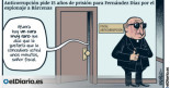 Viñeta satírica: 15 años para Fernández Díaz