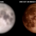 Acusan a Samsung de falsear las fotos tomadas de la Luna añadiendo detalles que no existen