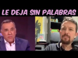 Pablo Iglesias deja sin palabras a Xavier Fortes de RTVE