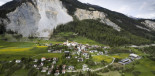 Un pueblo de los Alpes suizos será evacuado en 3 días ante el temor a que quede sepultado