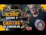La coleccion mas grande que he visto nunca: 16.000 juegos y cientos de consolas