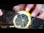 Por qué los cuchillos de acero de Damasco son tan caros