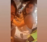 Una alcaldesa del PP, grabada conduciendo un vehículo de obra después de una noche de fiesta