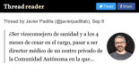 ¿Ser viceconsejero de sanidad y a los 4 meses de cesar, pasar a ser director médico de un centro privado de la Comunidad Autónoma en la que eras alto cargo?