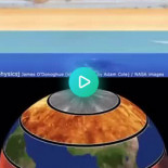 Las diferentes velocidades de rotación de los planetas