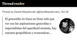 El genocidio en Gaza no tiene solo que ver con las aspiraciones genocidas e imperialistas del apartheid sionista, hay razones geopoliticas y economicas mucho mas profundas que benefician al imperial..