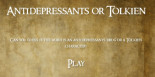 Antidepresivos o Tolkien [ENG]