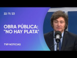 Javier Milei ratificó que no habrá obra pública y anunció el fin de Precios Justos