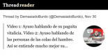 Ayuso hablando de su paguita vitalicia y Ayuso hablando de las personas de las colas del hambre